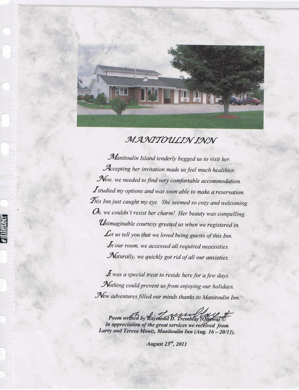 Manitoulin Inn Mindemoya Zewnętrze zdjęcie